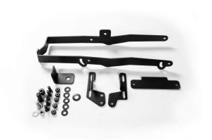 Ford F-150 Adaptive Cruise Control Relocation Bracket - Front - Addictive Desert Designs - Hammer Black, Bolt-On, Adjustable Mounting Height - Hammer Black - `21-`27 Ford F-150 Adaptive Cruise Control Relocation Bracket - Front - Addictive Desert Designs - Hammer Black, Bolt-On, Adjustable Mounting Height - Hammer Black - `21-`27